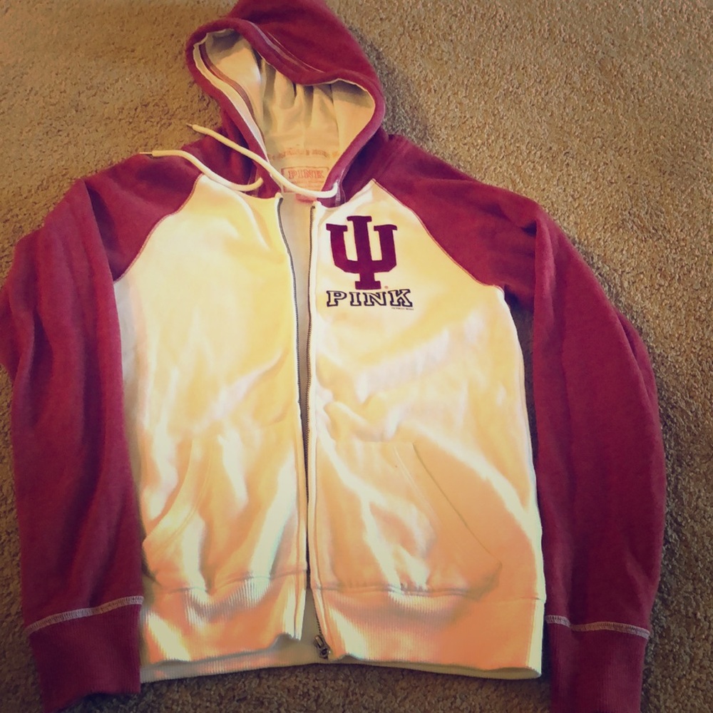 Pink hoodie